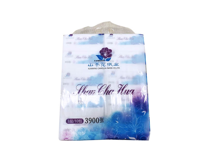 山茶花夢幻白色抽紙10包/提  1269