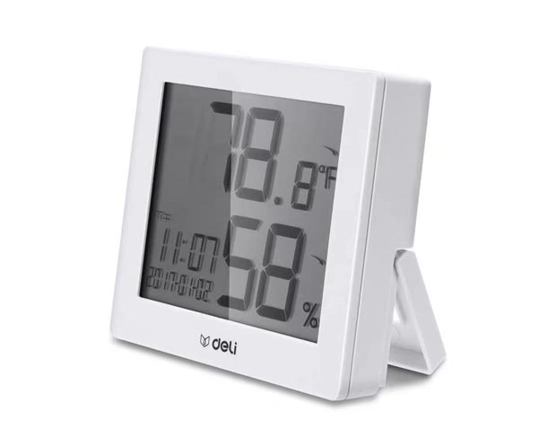 得力電子溫濕度計 NO.8813