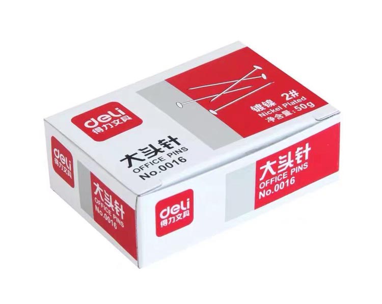 得力大頭針 NO.0016